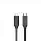 Orico USB4 USB-C to USB-C Cable, 8K, 100W, 40Gbps - здрав USB4 кабел за устройства с USB-C порт (30 см) (черен) thumbnail
