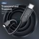 Orico USB4 USB-C to USB-C Cable, 8K, 100W, 40Gbps - здрав USB4 кабел за устройства с USB-C порт (30 см) (черен) thumbnail 5