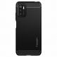 Spigen Rugged Armor Case - тънък качествен силиконов (TPU) калъф за Xiaomi RedMi Note 10 5G, Poco M3 Pro 5G (черен) thumbnail 2