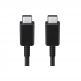 Samsung USB-C to USB-C Cable 100W (5A) EP-DN975BB - кабел за устройства с USB-C порт (100 см) (черен) (bulk) thumbnail 2