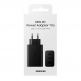 Samsung Power Adapter Trio 65W Wall Charger EP-T6530NB - захранване за ел. мрежа за лаптопи, смартфони и таблети с USB-A и 2xUSB-C изходи с технология за бързо зареждане (черен) (ритейл опаковка) thumbnail 5