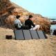 Choetech Foldable Photovoltaic Solar Panel Quick Charge PD 120W - сгъваем соларен панел зареждащ директно вашето устройство от слънцето с DC порт, двва 2xUSB-A и USB-C портове (черен) thumbnail 7