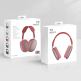 Gjby P9 BT Wireless Over-Ear Headphones - безжични блутут слушалки с микрофон за мобилни устройства (червен) thumbnail 2