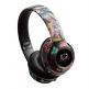 Gjby CA-036 BT Wireless Over-Ear Headphones - безжични блутут слушалки с микрофон за мобилни устройства (черен) thumbnail