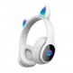 Catear L400 BT Kids Wireless Over-Ear Headphones - безжични блутут слушалки, подходящи за деца (бял) thumbnail