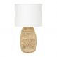 Platinet Table Rattan Lamp Korfu, 25W - настолна LED лампа (бял)  thumbnail