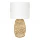 Platinet Table Rattan Lamp Korfu, 25W - настолна LED лампа (бял)  thumbnail