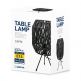 Platinet Table Rattan Lamp Capri 25W - настолна LED лампа (тъмнокафяв)  thumbnail 2