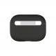 Uniq AirPods Pro Lino Silicone Case - силиконов (TPU) калъф за Apple AirPods Pro (черен) thumbnail 3