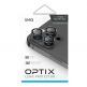 Uniq Optix Camera Tempered Glass Lens Protector - предпазни стъклени лещи за камерата на iPhone 13 Pro, iPhone 13 Pro Max (тъмносив) thumbnail 2