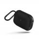 Uniq AirPods Pro Valencia Rugged Case - хибриден удароустойчив кейс с карабинер за Apple Airpods Pro (черен) thumbnail