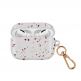 Uniq Coehl Terrazzo Case - хибриден силиконов калъф с карабинер за Apple Airpods Pro (бял) thumbnail