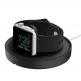 Uniq Dome Portable Charging Dock - преносима поставка за зареждане на Apple Watch (черен) thumbnail
