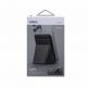 Uniq Lyft Magnetic Stand and Card Holder - кожен портфейл (джоб) с вградена поставка за прикрепяне към iPhone с MagSafe (черен) thumbnail 2