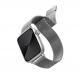 Uniq Dante Milanese Magnetic Stainless Steel Band - стоманена, неръждаема каишка за Apple Watch 42мм, 44мм, 45мм (сребрист) thumbnail