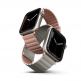 Uniq Revix Silicone Magnetic Strap - двулицевва магнитна силиконова каишка за Apple Watch 38мм, 40мм, 41мм (розов-бежов) thumbnail