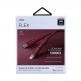 Uniq Flex USB-C to Lightning Cable PD 18W - USB-C към Lightning кабел за Apple устройства с Lightning порт (120 см) (червен) thumbnail 3