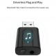 VIKEFON T10 2-in-1 Bluetooth Wireless Receiver and Transmitter - безжичен блутут аудио приемник и предавател с 3.5 мм аудио жак (черен) thumbnail 3