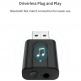 VIKEFON T10 2-in-1 Bluetooth Wireless Receiver and Transmitter - безжичен блутут аудио приемник и предавател с 3.5 мм аудио жак (черен) thumbnail 3