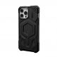 Urban Armor Gear Monarch Pro MagSafe Case - удароустойчив хибриден кейс с вграден магнитен конектор (MagSafe) за iPhone 13 Pro Max (черен-карбон) thumbnail 7