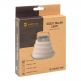 Tactical Scout Solar Light Outdoor Lamp 1.2W - сгъваема соларна лампа за къмпинг, море или планина (тъмносив) thumbnail 4
