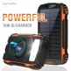 4smarts Solar Power Bank Rugged TitanPack Ultimag 20000mAh - соларна удароустойчива външна батерия с 5xUSB изхода, компас и фенер  thumbnail 3