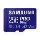 Samsung microSDXC Pro Plus 256GB UHS-1 U3 (клас 10) 4K UHD Videos - microSDXC памет със SD адаптер за мобилни устройства (2021) thumbnail 2