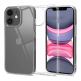 Tech-Protect Flexair Hybrid Case - удароустойчив хибриден кейс за iPhone 11 (прозрачен) thumbnail