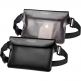 Spigen A620 Waterproof Wrist Bag Set IPX8 - комплект водонепромокаеми чанти с презрамка за мобилни устрйства (2 броя) (прозрачен-черен) thumbnail