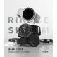 Ringke 2x Slim Watch Case - комплект от два броя качествен твърд кейс за Samsung Galaxy Watch 4 Classic 46 мм (прозрачен и черен) (2 броя) thumbnail 6