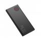 Baseus Adaman Metal Digital Display Power Bank 22.5W 10000 mAh (PPIMDA-B0A) - външна батерия с 2xUSB-A и 1xUSB-C изходи с технология за бързо зареждане (черен) thumbnail