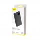 Baseus Adaman Metal Digital Display Power Bank 22.5W 10000 mAh (PPIMDA-B0A) - външна батерия с 2xUSB-A и 1xUSB-C изходи с технология за бързо зареждане (черен) thumbnail 6