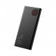 Baseus Adaman Metal Digital Display Power Bank 22.5W 10000 mAh (PPIMDA-B0A) - външна батерия с 2xUSB-A и 1xUSB-C изходи с технология за бързо зареждане (черен) thumbnail 7