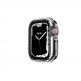 SwitchEasy Odyssey Glossy Edition Case - удароустойчив хибриден кейс за Apple Watch 41мм, 40мм (сребрист-лъскав) thumbnail