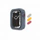 SwitchEasy Colors Case - удароустойчив силиконов (TPU) кейс за Apple Watch 45мм, 44мм (син) thumbnail