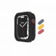 SwitchEasy Colors Case - удароустойчив силиконов (TPU) кейс за Apple Watch 45мм, 44мм (черен) thumbnail