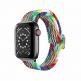 SwitchEasy Candy Braided Nylon Watch Loop Band - текстилна каишка за Apple Watch 38мм, 40мм, 41мм (шарен) thumbnail