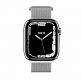 SwitchEasy Mesh Stainless Steel Watch Loop Band - стоманена, неръждаема каишка за Apple Watch 42мм, 44мм, 45мм (сребрист) thumbnail