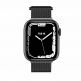 SwitchEasy Mesh Stainless Steel Watch Loop Band - стоманена, неръждаема каишка за Apple Watch 42мм, 44мм, 45мм (черен) thumbnail