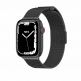 SwitchEasy Mesh Stainless Steel Watch Loop Band - стоманена, неръждаема каишка за Apple Watch 42мм, 44мм, 45мм (черен) thumbnail 2