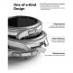 Ringke 2x Slim Watch Case - комплект от два броя качествен твърд кейс за Samsung Galaxy Watch 4 Classic 42 мм (прозрачен и черен) (2 броя) thumbnail 4