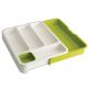 Joseph-Joseph DrawerStore Cutlery Tray - огранайзер (табла) за съхранение на кухненски прибори (бял-зелен) thumbnail