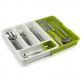 Joseph-Joseph DrawerStore Cutlery Tray - огранайзер (табла) за съхранение на кухненски прибори (бял-зелен) thumbnail 2