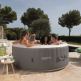 Infinite Inflatable Spa Xtra 800 4-Person Round - надуваем спа център за градината (сив) thumbnail 5