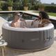 Infinite Inflatable Spa Xtra 800 4-Person Round - надуваем спа център за градината (сив) thumbnail 6