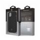 Mercedes-Benz Genuine Leather Quilted Hard Case - дизайнерски кожен кейс (естествена кожа) за iPhone 13 mini (черен) thumbnail 2