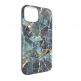 Mageasy Marble Emerald Case - дизайнерски хибриден удароустойчив кейс за iPhone 14 (смарагд)  thumbnail 4