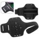Tech-Protect M2 Universal Sports Armband - универсален неопренов спортен калъф за ръка за iPhone, Samsung, Huawei и други (черен) thumbnail 2