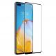 Premium Full Glue 5D Tempered Glass - обхващащо и ръбовете стъклено защитно покритие за дисплея на Huawei P40 (черен) thumbnail