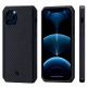 Pitaka MagEZ Pro 2 Aramid Fiber Case - удароустойчив (TPU) кейс с кевлар за iPhone 12 Pro (черен) thumbnail